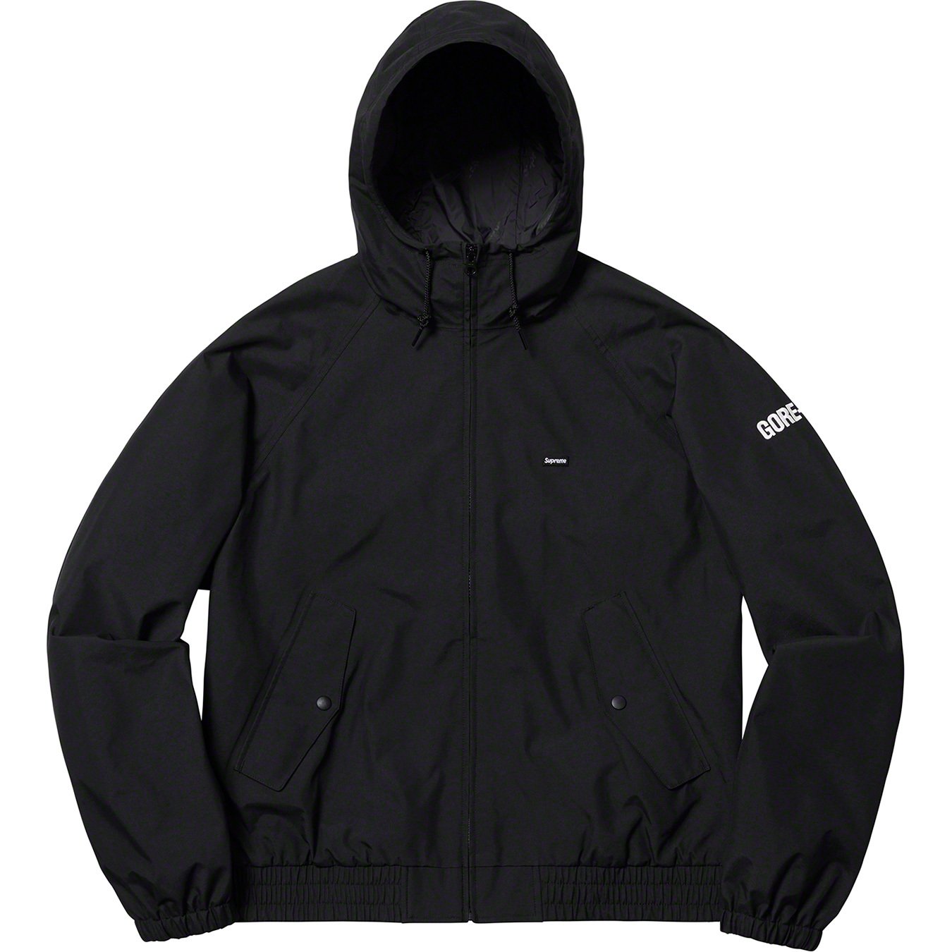 Supreme GORE TEX Harrington Jacket Black