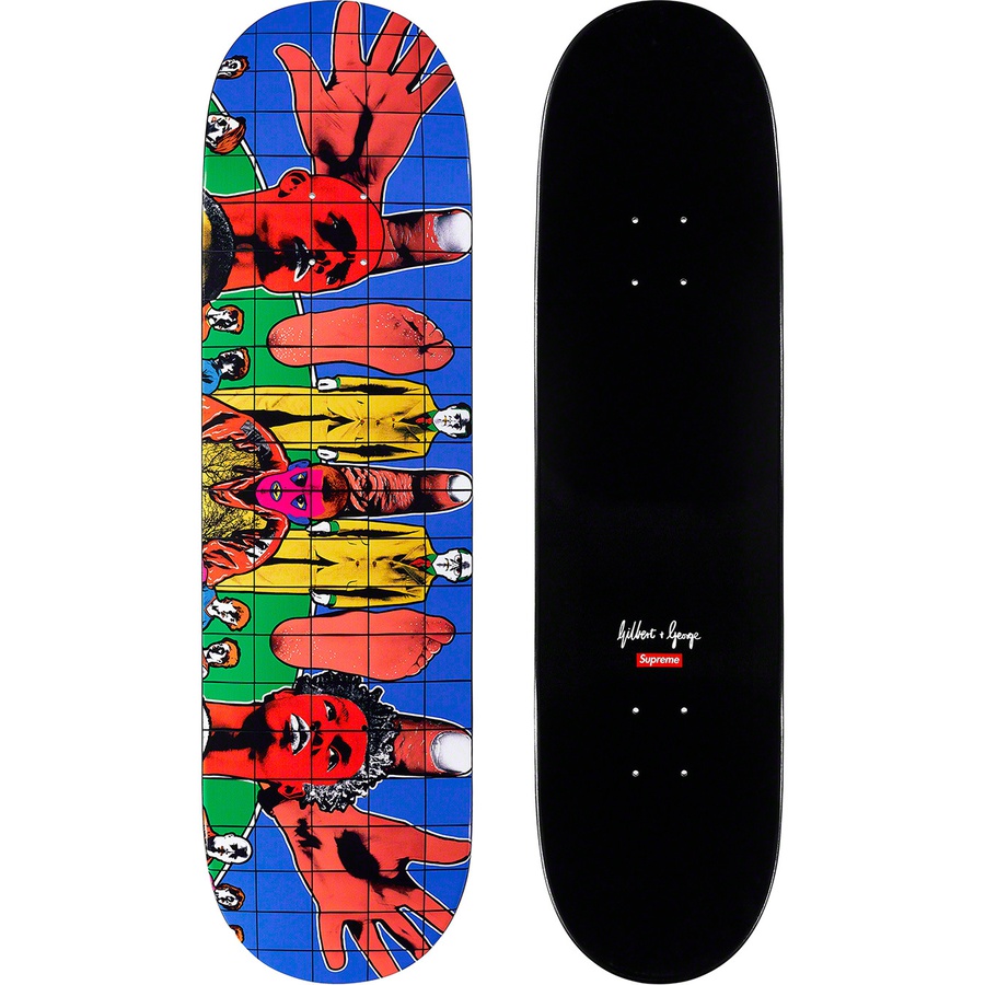 Details on Gilbert & George Supreme DEATH AFTER LIFE Skateboard 8.625" x 32.375" from spring summer
                                                    2019 (Price is $88)