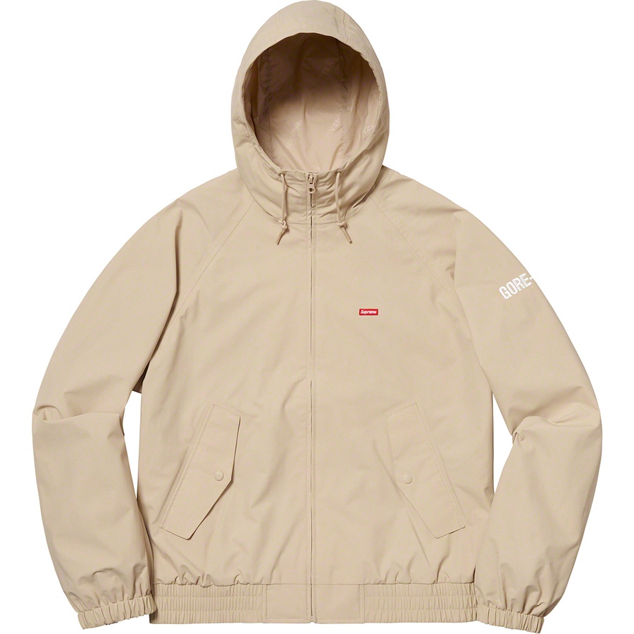 Details on GORE-TEX Hooded Harrington Jacket Tan from spring summer
                                                    2019 (Price is $348)