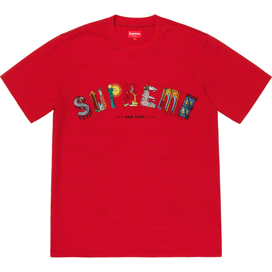 Details on City Arc Tee Red from spring summer
                                                    2019 (Price is $98)