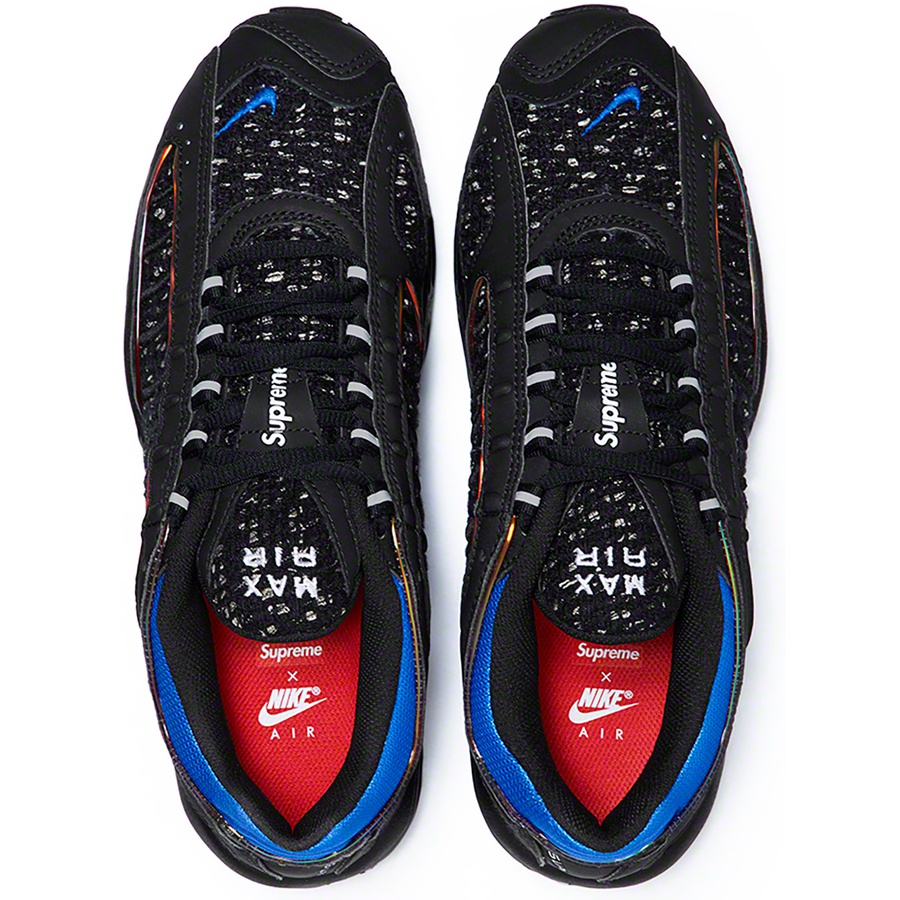 Details on Supreme Nike Air Tailwind IV Black from spring summer
                                                    2019 (Price is $190)