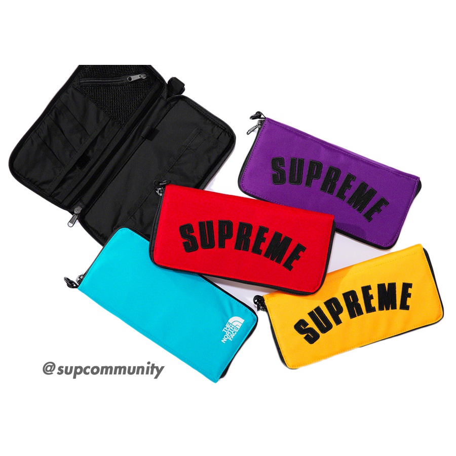 Details on Supreme The North Face Arc Logo Organizer from spring summer
                                            2019 (Price is $48)