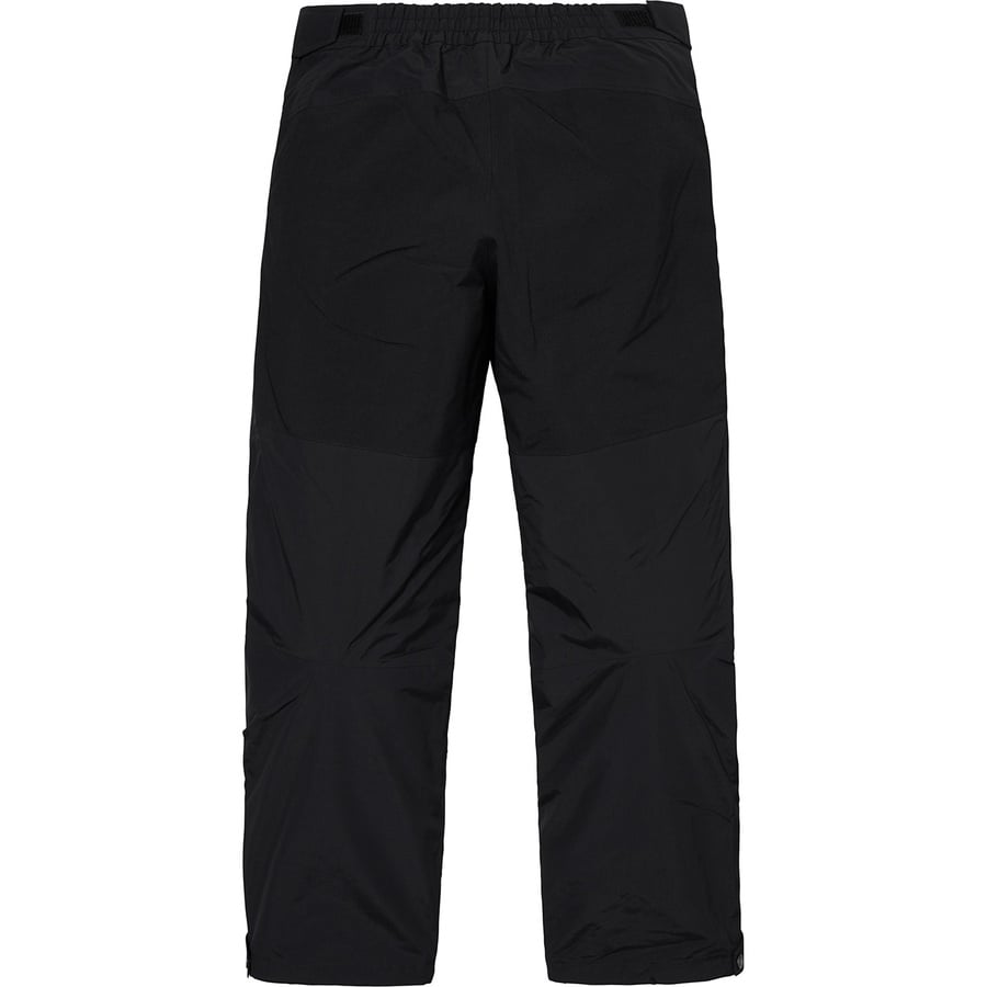 Details on Supreme The North Face Arc Logo Mountain Pant Black from spring summer 2019 (Price is $348)