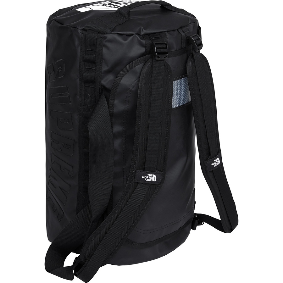 Details on Supreme The North Face Arc Logo Small Base Camp Duffle Bag Black from spring summer 2019 (Price is $168)
