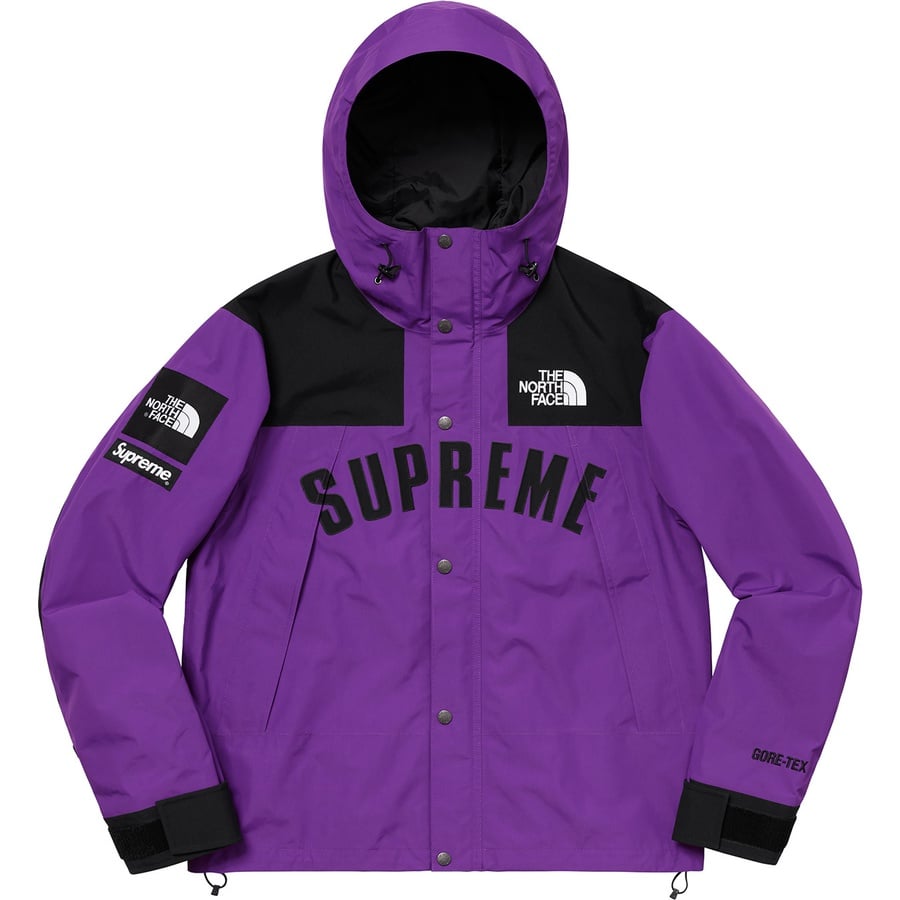 Supreme®/The North Face® Arc Logo Mountain Parka Purple