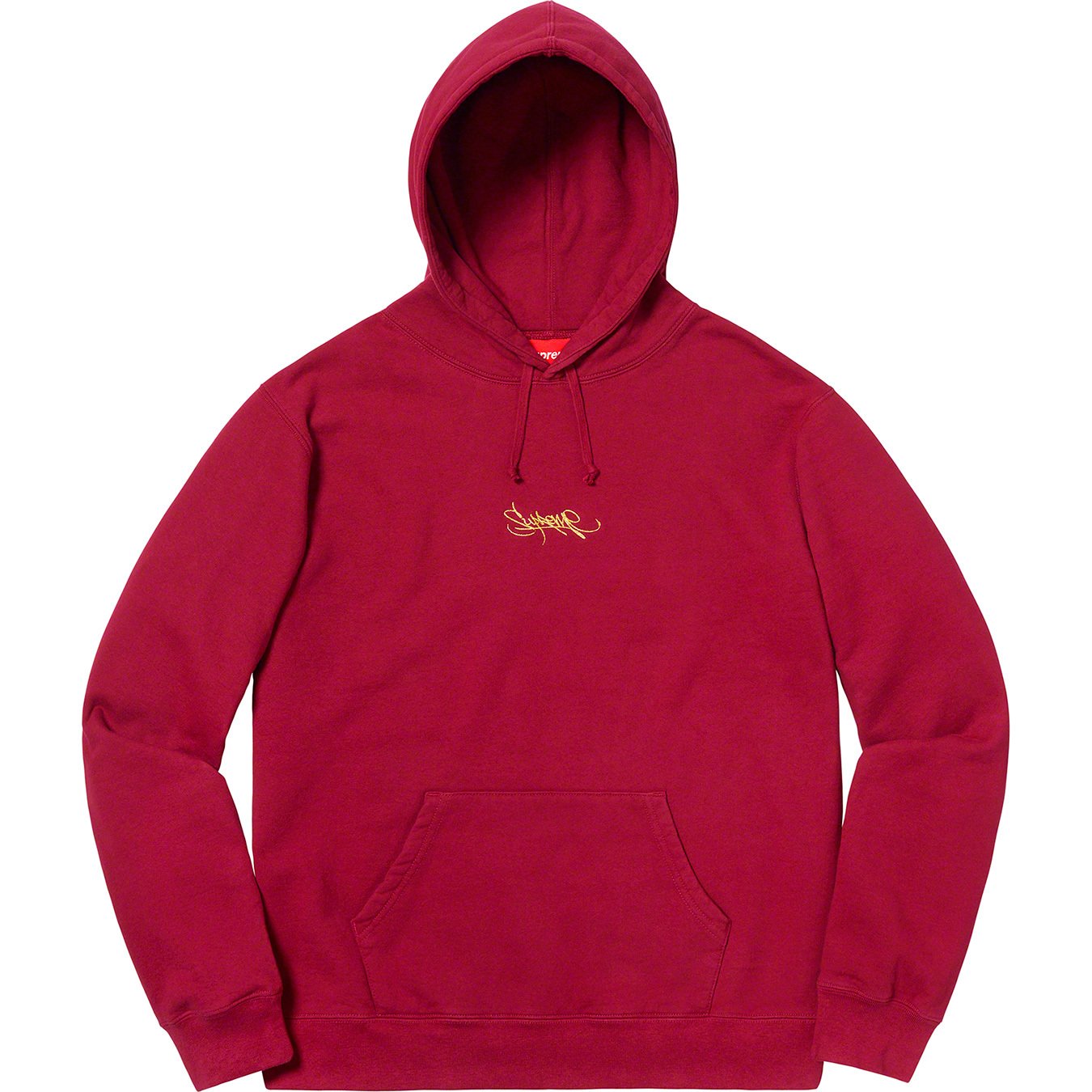 Supreme Louis Vuitton Circle Logo Red Hoodie - Tagotee