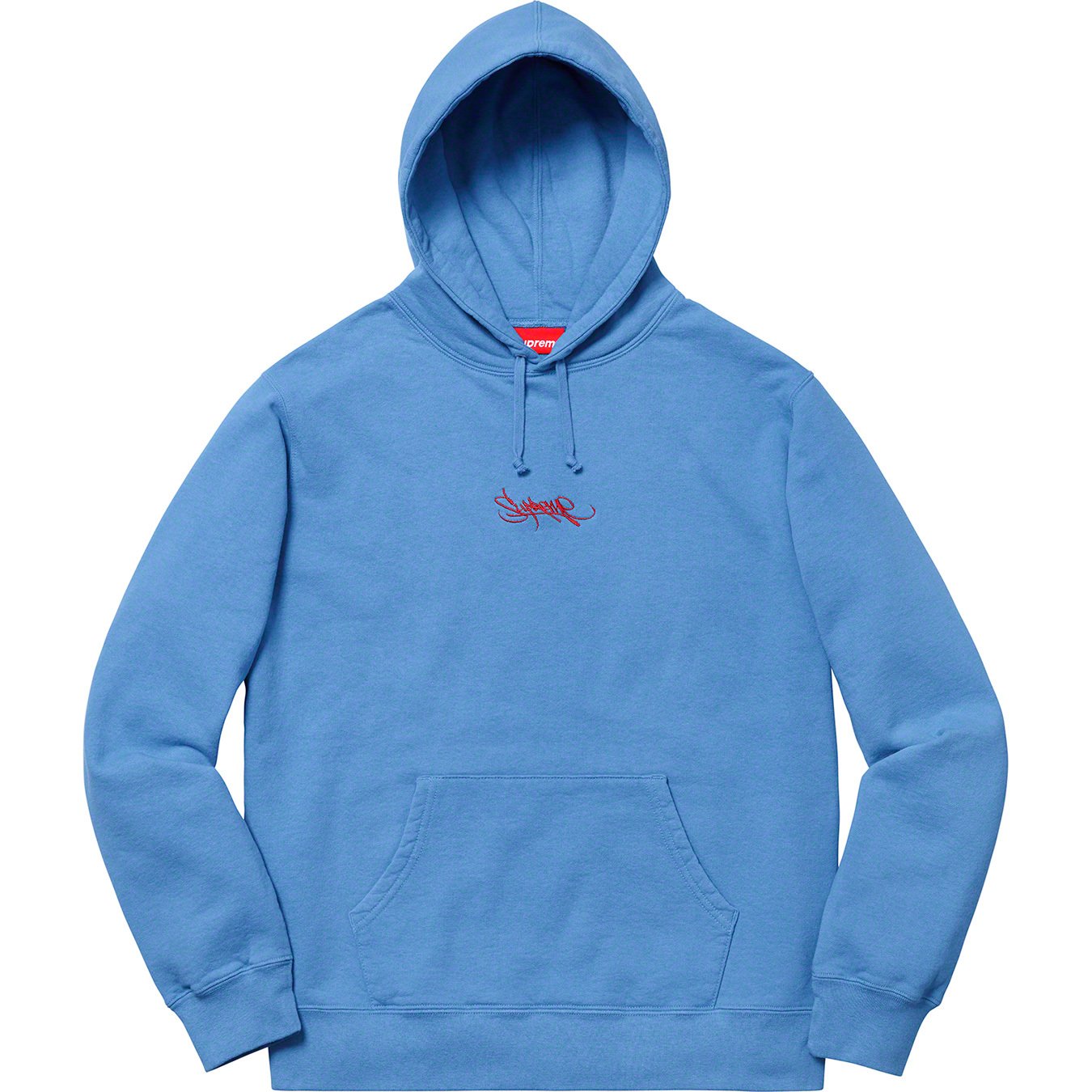 Supreme Thermal Zip Up Sweatshirt Dusty Blue. LARGE BRAND NEW WITH TAG &  BAG