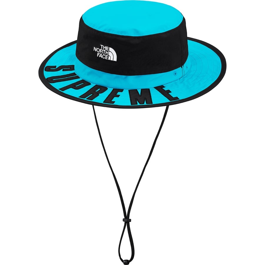 Details on Supreme The North Face Arc Logo Horizon Breeze Hat Teal from spring summer
                                                    2019 (Price is $90)