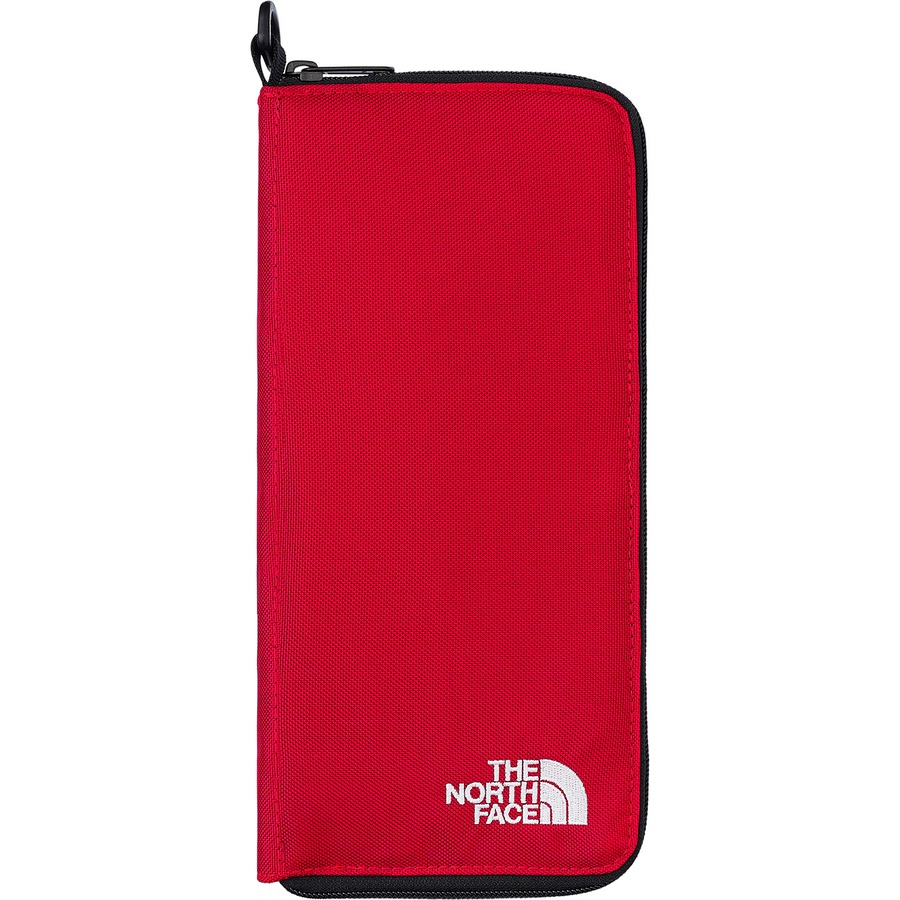 Details on Supreme The North Face Arc Logo Organizer Red from spring summer
                                                    2019 (Price is $48)