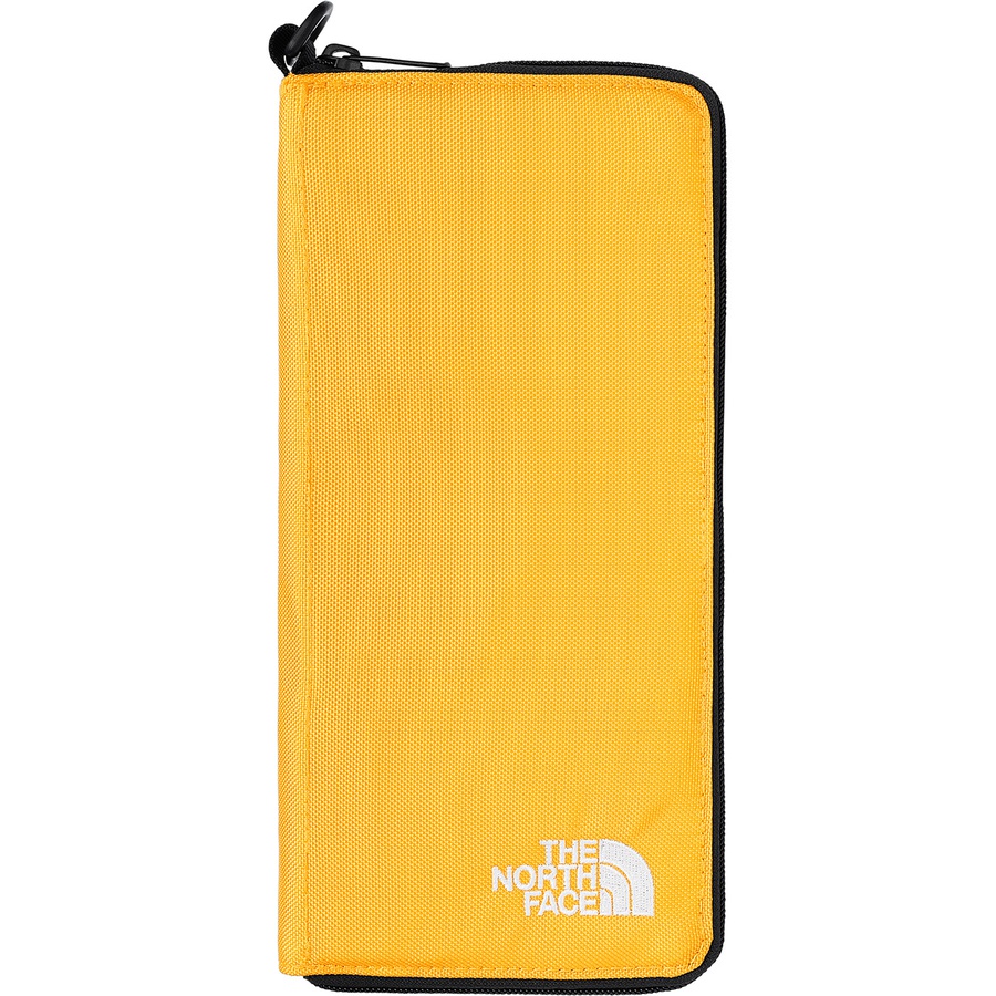 Details on Supreme The North Face Arc Logo Organizer Yellow from spring summer 2019 (Price is $48)