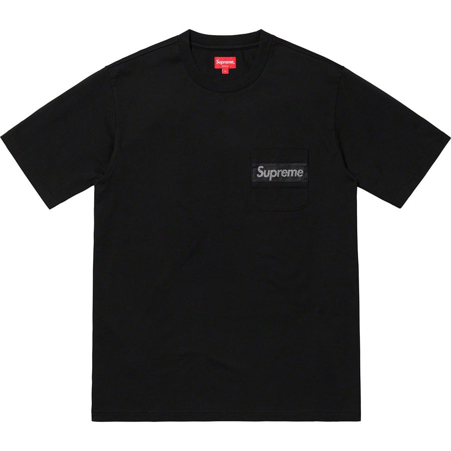 Mesh Stripe Pocket Tee - spring summer 2019 - Supreme