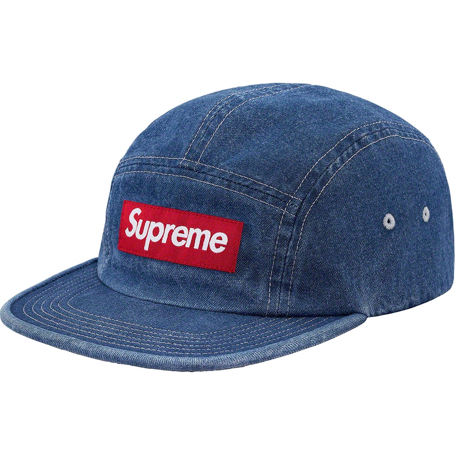 Details on Washed Chino Twill Camp Cap Denim from spring summer
                                                    2019 (Price is $48)