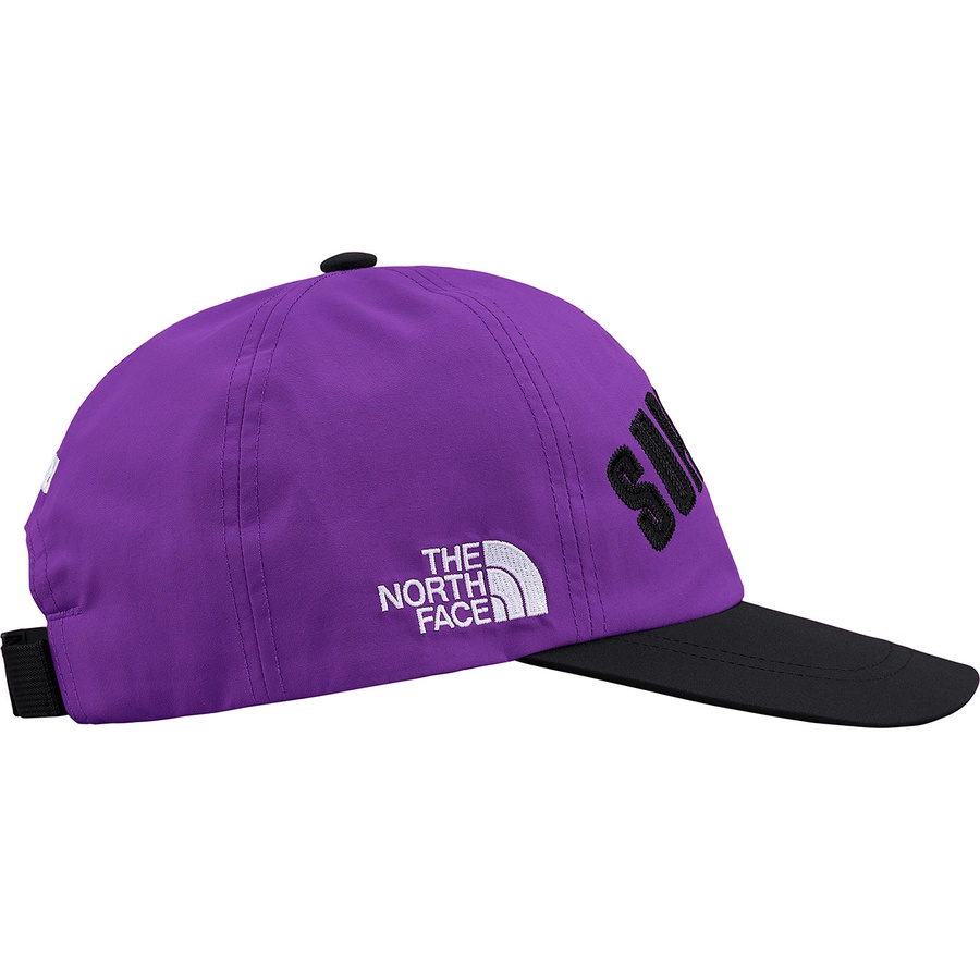 Details on Supreme The North Face Arc Logo 6-Panel Purple from spring summer
                                                    2019 (Price is $48)