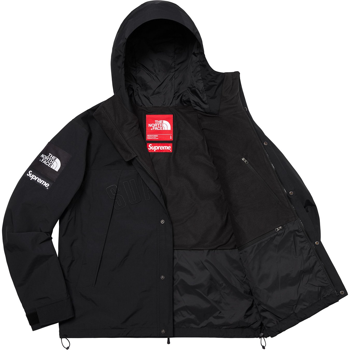 the north face x supreme parka