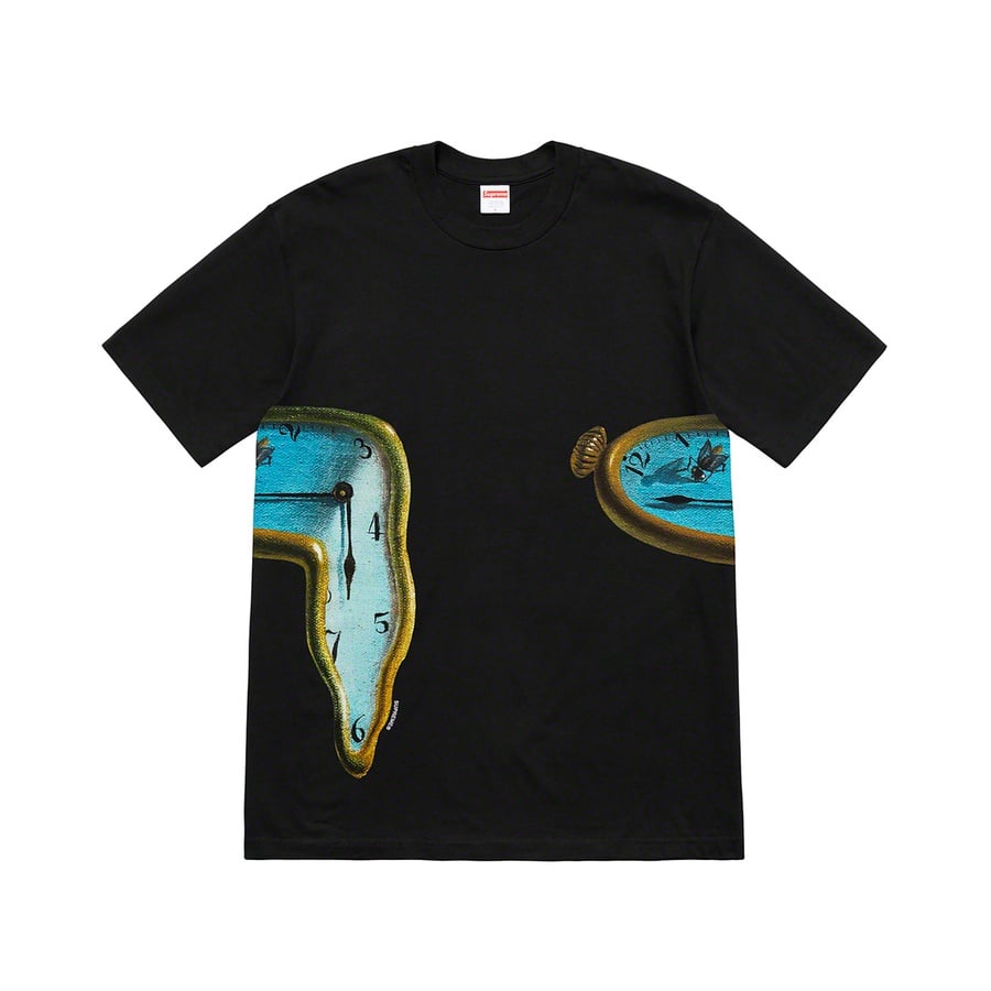 Supreme The Persistence of Memory Tee released during spring summer 19 season