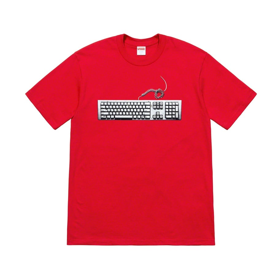 Supreme Keyboard Tee for spring summer 19 season