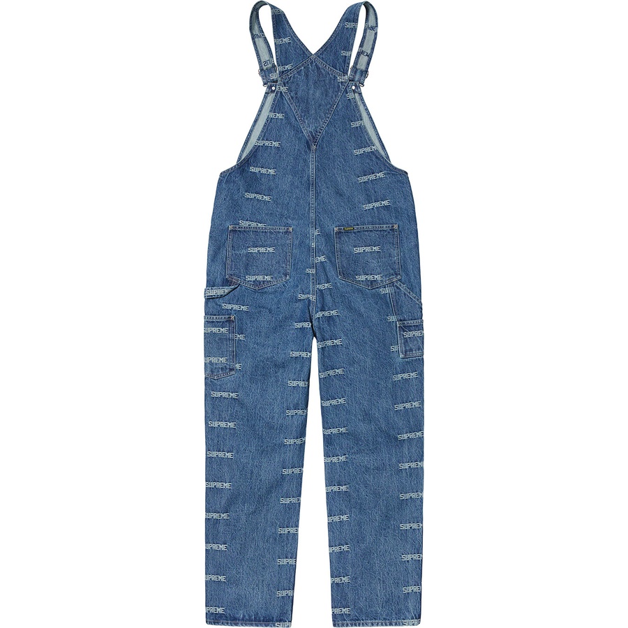 Details on Logo Denim Overalls Blue from spring summer
                                                    2019 (Price is $228)