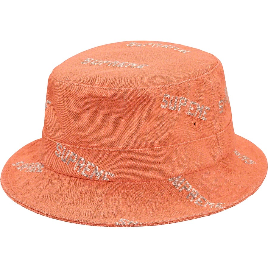 Details on Logo Denim Crusher Orange from spring summer
                                                    2019 (Price is $58)