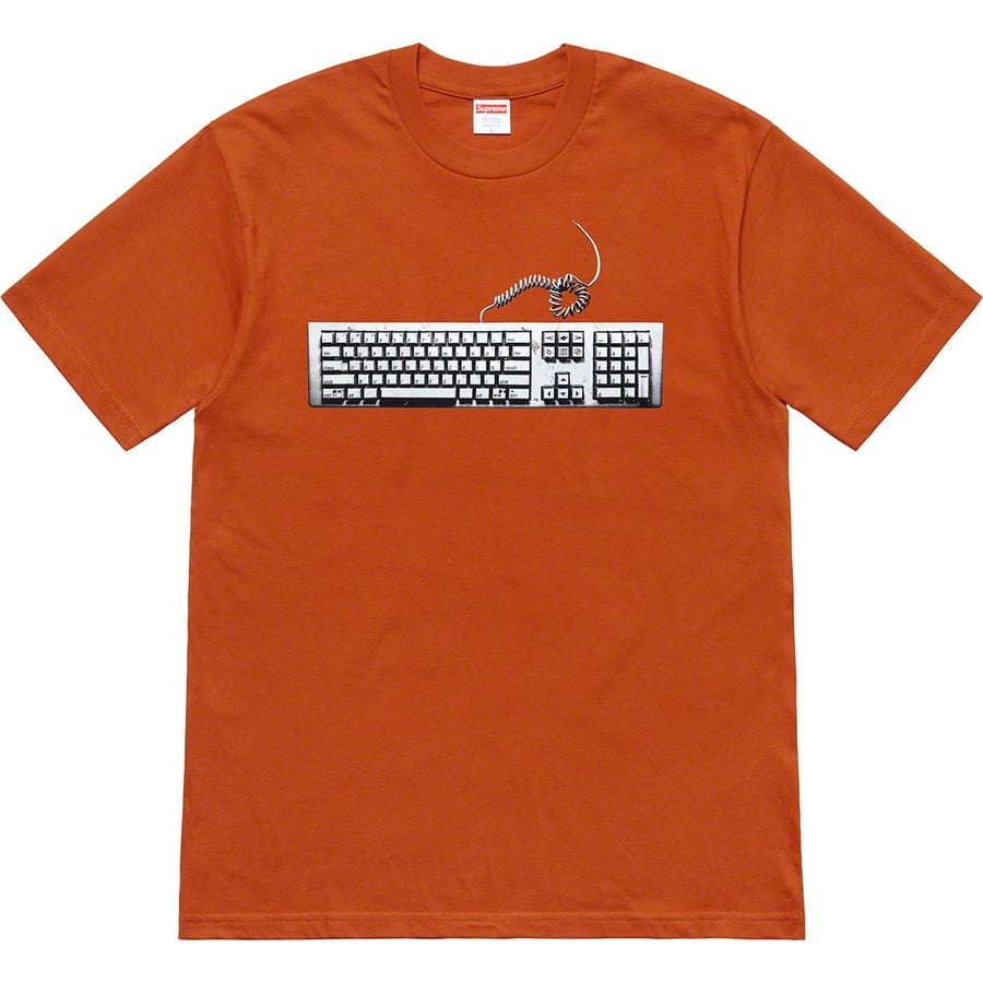 Details on Keyboard Tee Rust from spring summer
                                                    2019 (Price is $38)