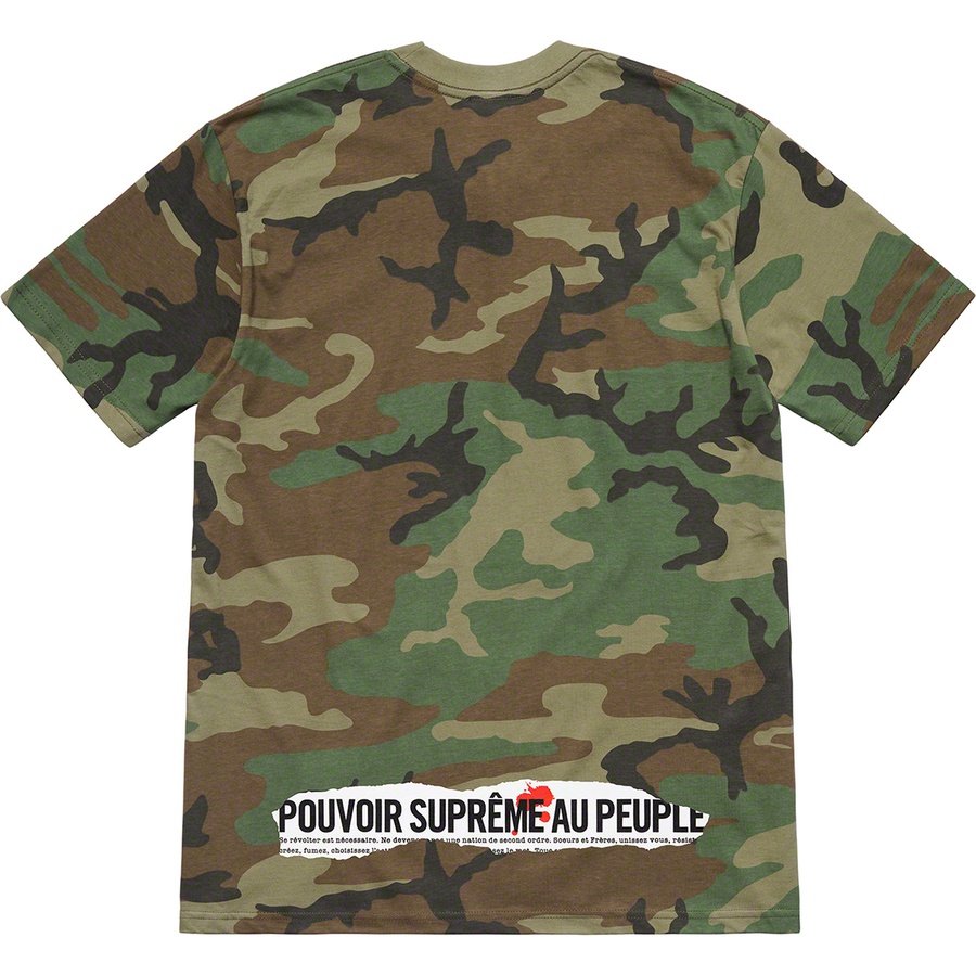 Details on Headline Tee Woodland Camo from spring summer
                                                    2019 (Price is $38)