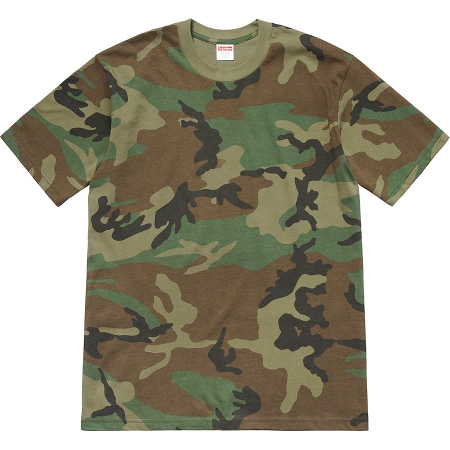 Details on Headline Tee Woodland Camo from spring summer
                                                    2019 (Price is $38)