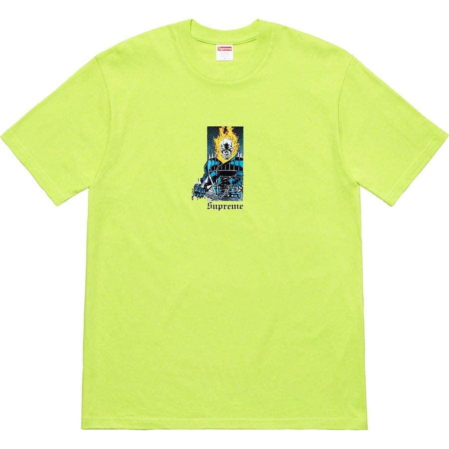 Details on Ghost Rider© Tee Neon Green from spring summer 2019 (Price is $44)