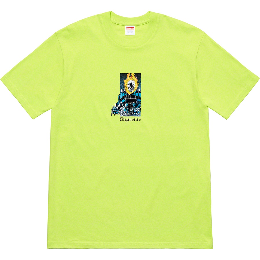 Details on Ghost Rider© Tee Neon Green from spring summer
                                                    2019 (Price is $44)