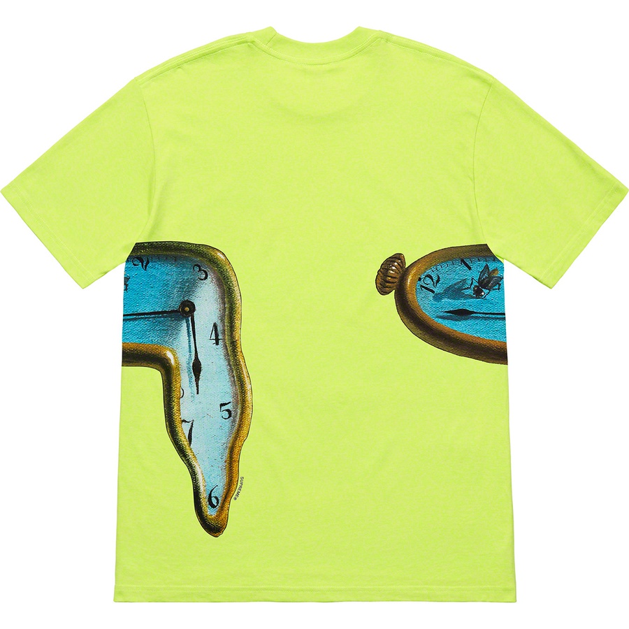 Details on The Persistence of Memory Tee Neon Green from spring summer
                                                    2019 (Price is $48)