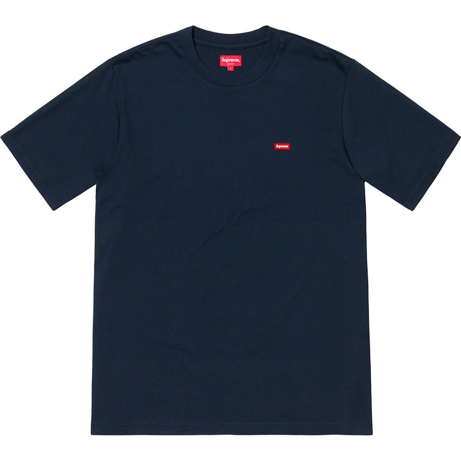 Details on Small Box Tee Navy from spring summer 2019 (Price is $58)