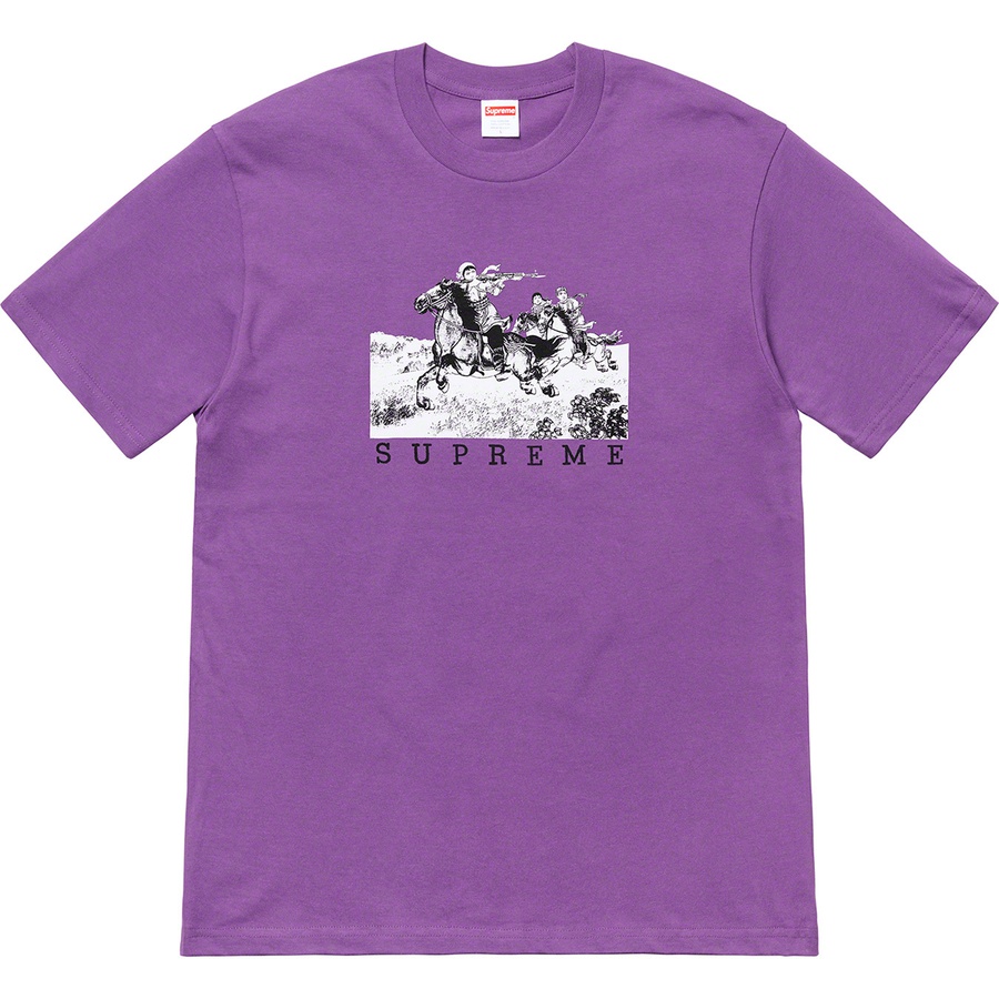 Details on Riders Tee Purple from spring summer 2019 (Price is $38)