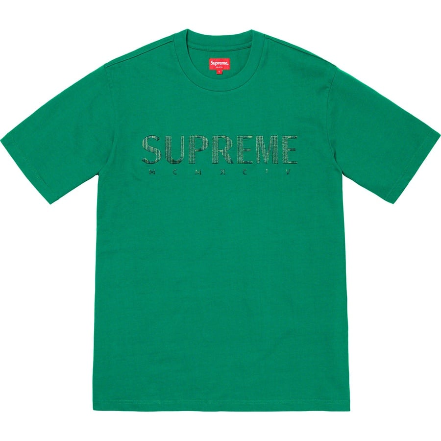 Details on Gradient Logo Tee Green from spring summer
                                                    2019 (Price is $88)