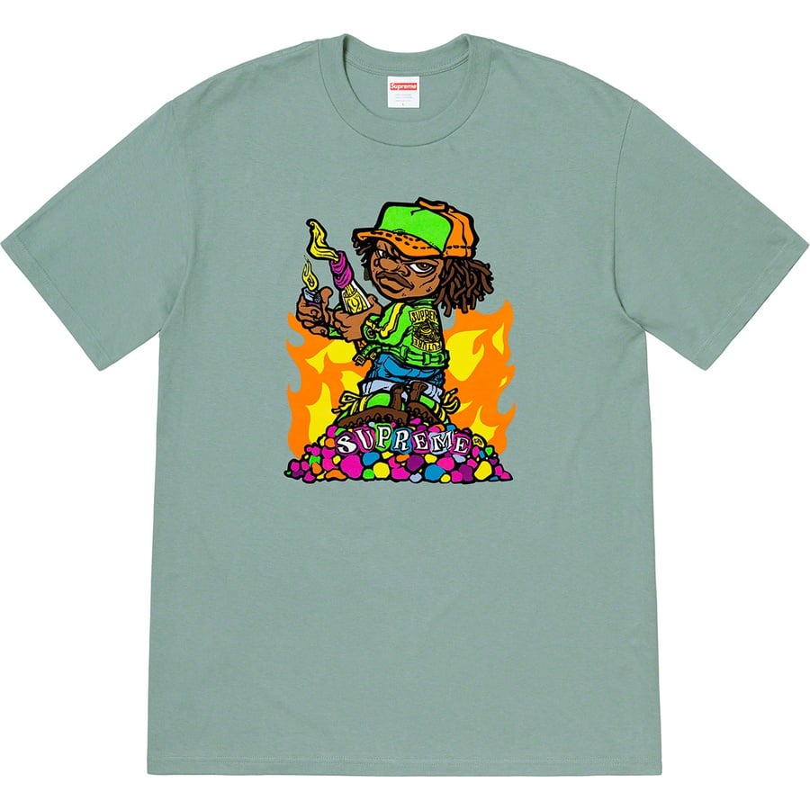 Details on Molotov Kid Tee Dark Sage from spring summer
                                                    2019 (Price is $38)