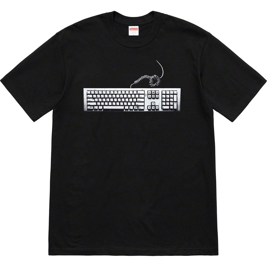 Supreme Keyboard Tee (SS19) - Black - $38