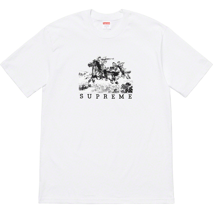 Details on Riders Tee White from spring summer
                                                    2019 (Price is $38)