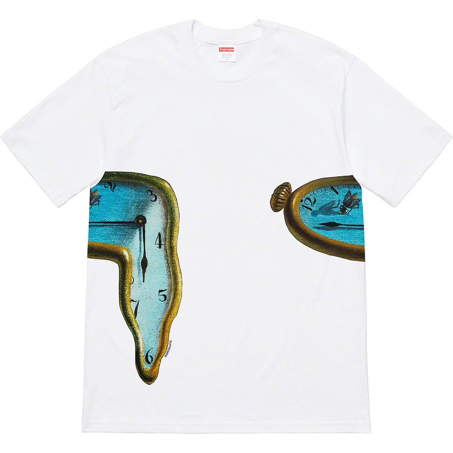 Details on The Persistence of Memory Tee White from spring summer
                                                    2019 (Price is $48)