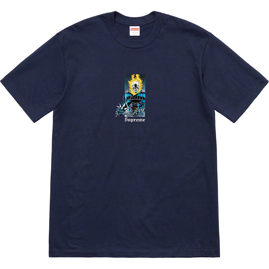 Details on Ghost Rider© Tee Navy from spring summer 2019 (Price is $44)