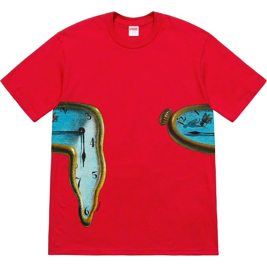 Details on The Persistence of Memory Tee Red from spring summer
                                                    2019 (Price is $48)