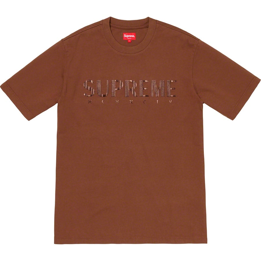 Details on Gradient Logo Tee Brown from spring summer
                                                    2019 (Price is $88)