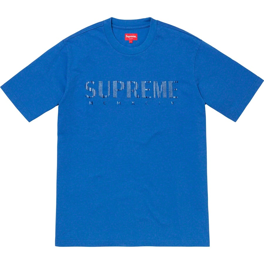 Details on Gradient Logo Tee Blue from spring summer
                                                    2019 (Price is $88)