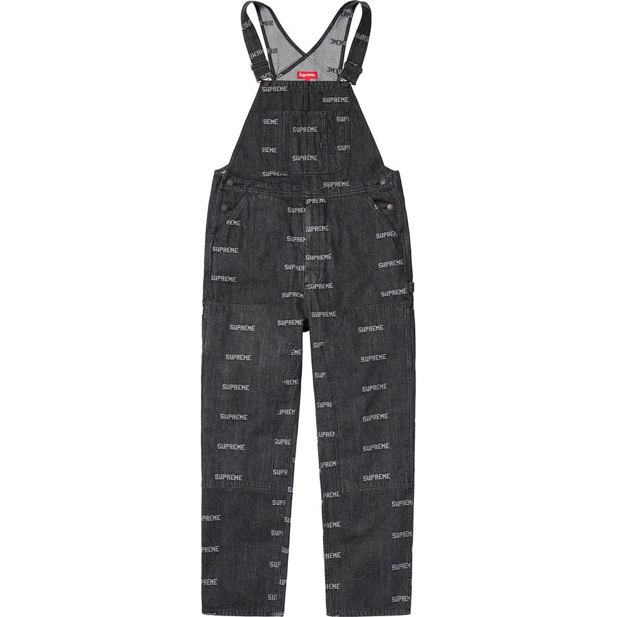 Details on Logo Denim Overalls Black from spring summer
                                                    2019 (Price is $228)