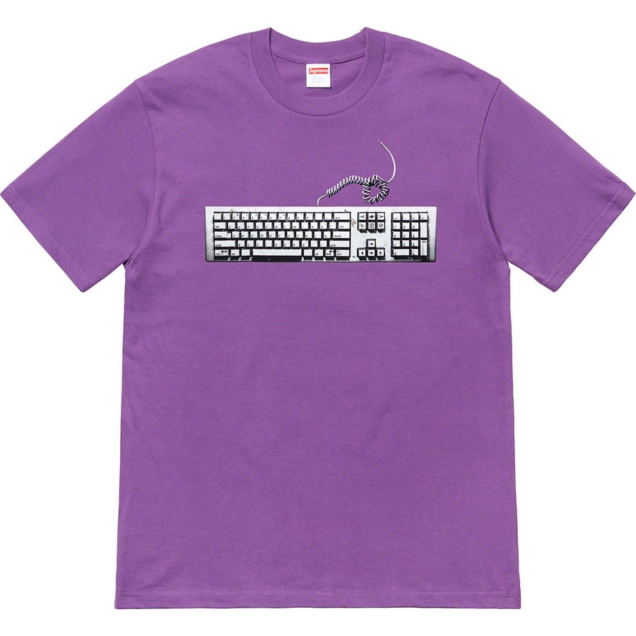 Details on Keyboard Tee Purple from spring summer
                                                    2019 (Price is $38)