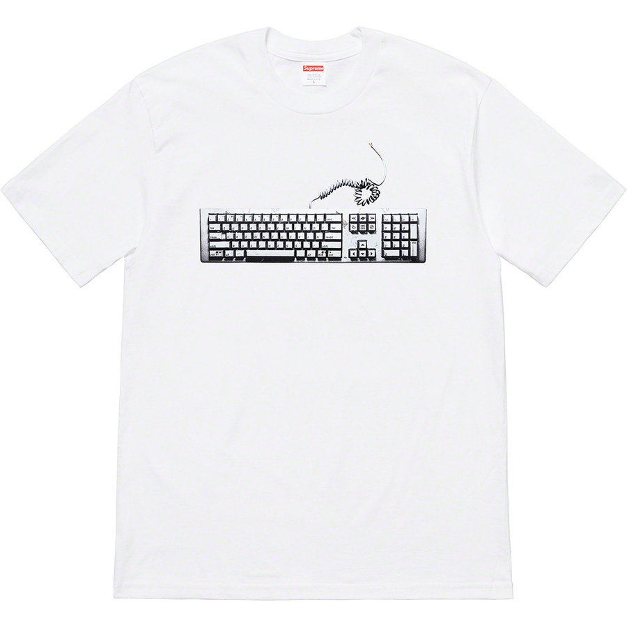 Details on Keyboard Tee White from spring summer
                                                    2019 (Price is $38)