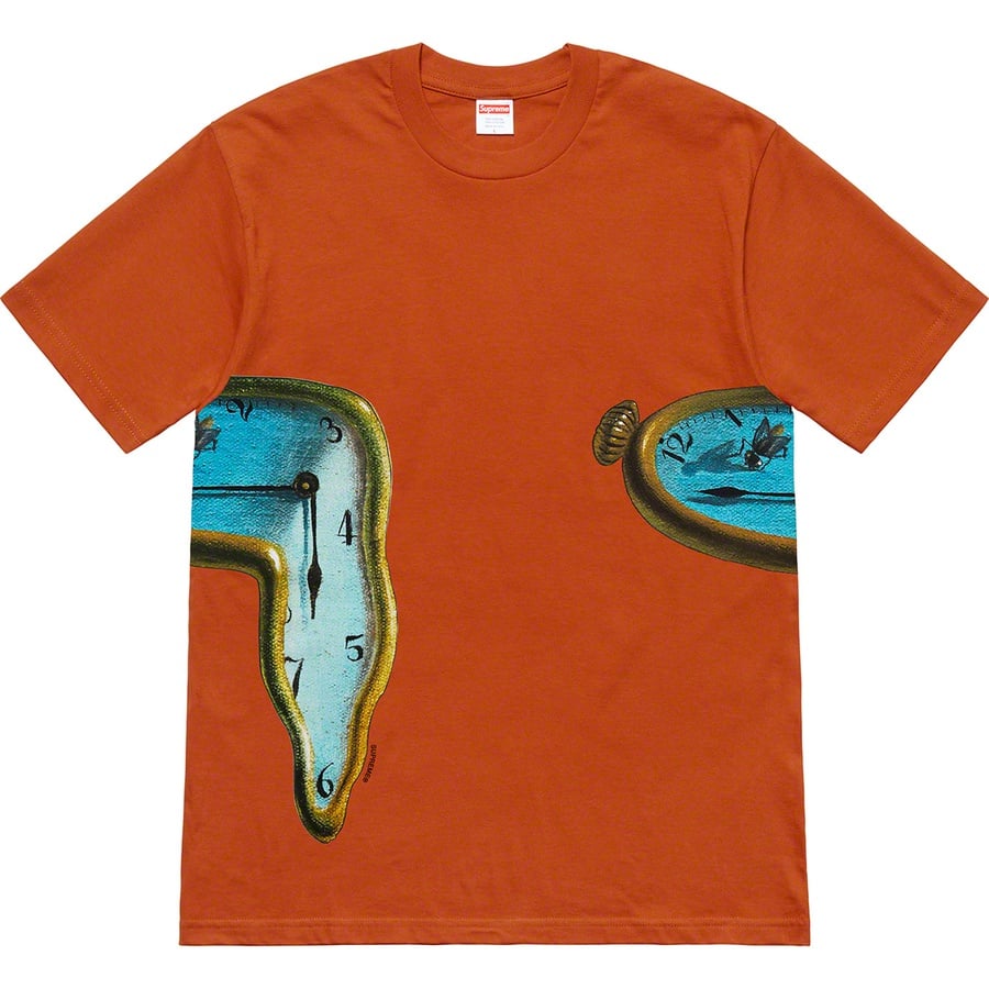 Details on The Persistence of Memory Tee Rust from spring summer
                                                    2019 (Price is $48)