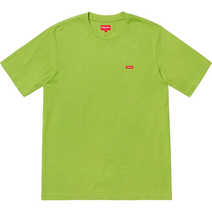 Details on Small Box Tee Lime from spring summer 2019 (Price is $58)