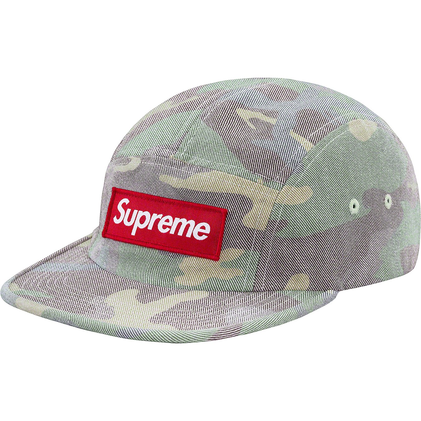 Washed Out Camo Camp Cap - spring summer 2019 - Supreme