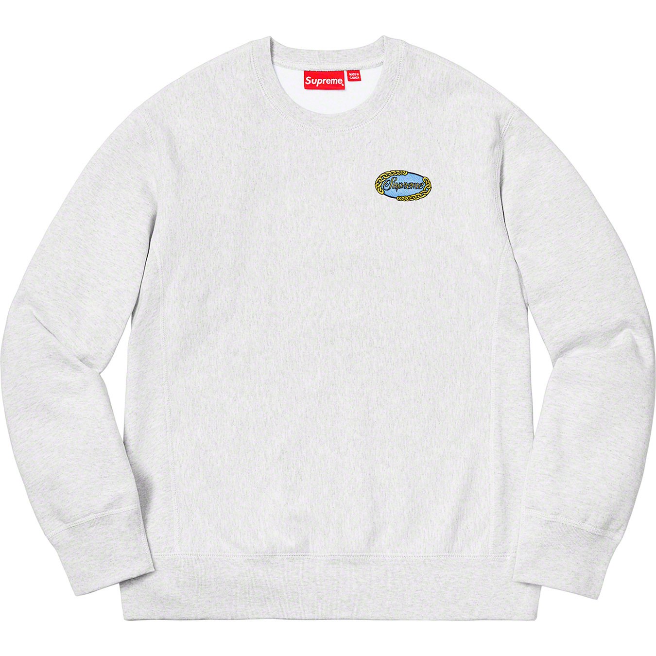 supreme week7 Chain Logo Crewneck  COLOR