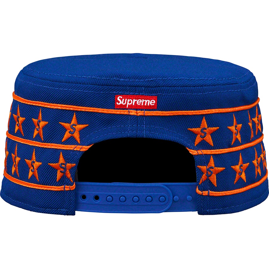 Details on Star Pillbox New Era Royal from spring summer
                                                    2019 (Price is $58)