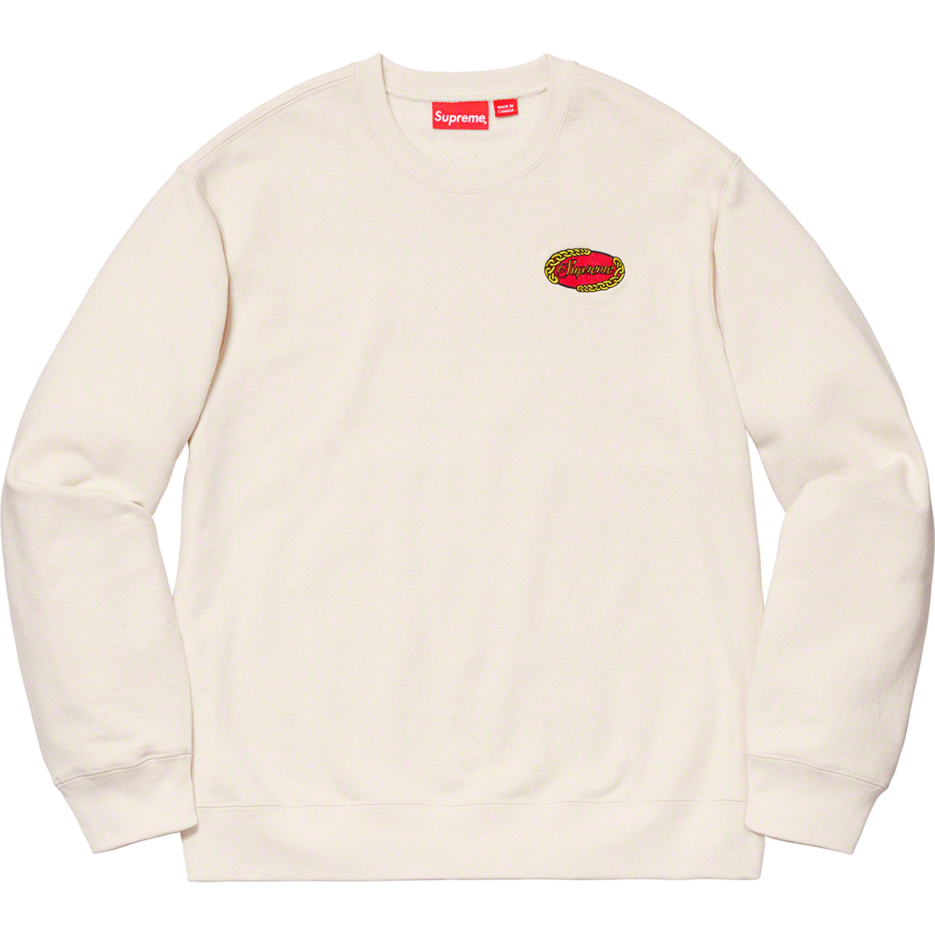 Chain Logo Crewneck - spring summer 2019 - Supreme