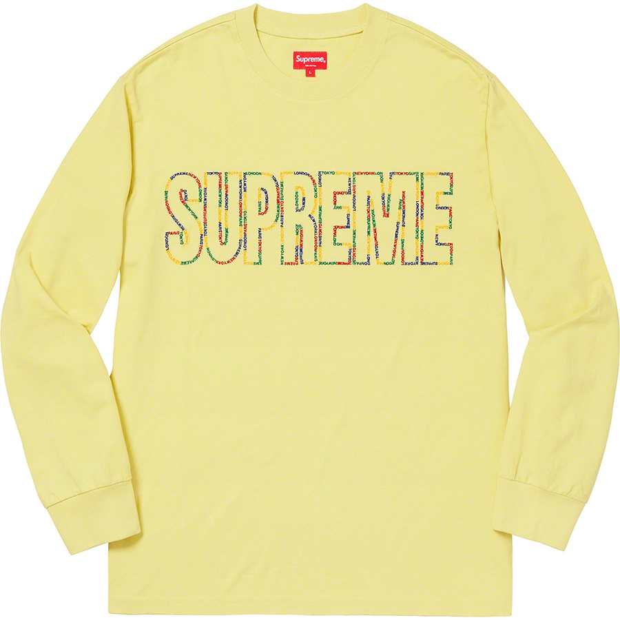 Details on International L S Tee Pale Yellow from spring summer
                                                    2019 (Price is $98)