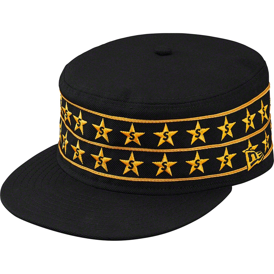 Details on Star Pillbox New Era Black from spring summer 2019 (Price is $58)